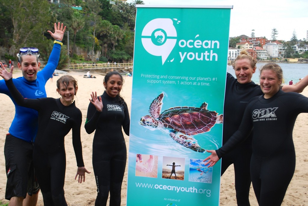 ocean youth program participants